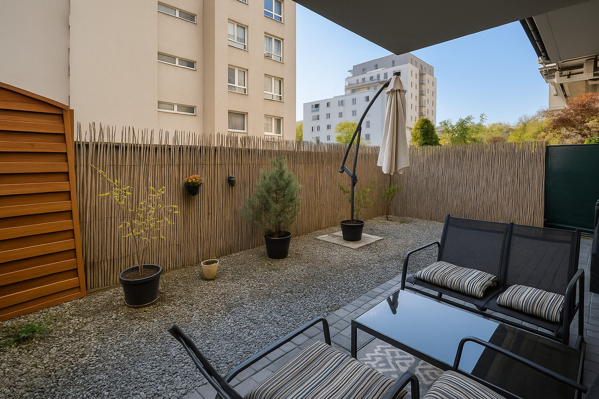 OFF PONUKA - NA PREDAJ - ŠTÝLOVÝ 1-IZBOVÝ BYT S PREDZÁHRADKOU V NOVOSTAVBE TAMMI 4 – DÚBRAVKA