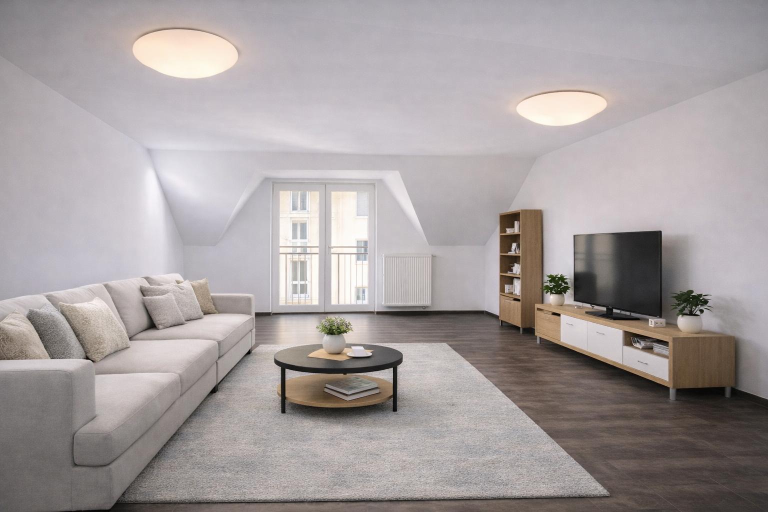 BE.LIVE COMPANY - NA PREDAJ – VEĽKORYSÝ 3-IZBOVÝ BYT S 4 BALKÓNMI – VEĽKÁ PIVNICA - PARKING - STUPAVA, DLHÁ ULICA