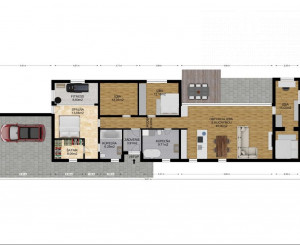 REZERVOVANÉ-PREDAJ- 5-IZBOVÝ- BUNGALOV- GARDENS- SENEC