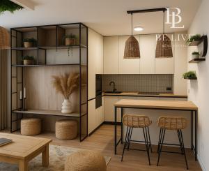 NA PREDAJ - ŠTÝLOVÝ 1,5-IZBOVÝ BYT S NÁDYCHOM BOHO ŠTÝLU – NOVOSTAVBA 2023 – KOMPLETNE ZARIADENÝ – LOGGIA – BORY NOVÝ DVOR