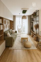 REZERVOVANÝ- NA PREDAJ - ŠTÝLOVÝ 1,5-IZBOVÝ BYT S NÁDYCHOM BOHO ŠTÝLU – NOVOSTAVBA 2023 – KOMPLETNE ZARIADENÝ – LOGGIA – BORY NOVÝ DVOR