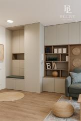 REZERVOVANÝ- NA PREDAJ - ŠTÝLOVÝ 1,5-IZBOVÝ BYT S NÁDYCHOM BOHO ŠTÝLU – NOVOSTAVBA 2023 – KOMPLETNE ZARIADENÝ – LOGGIA – BORY NOVÝ DVOR