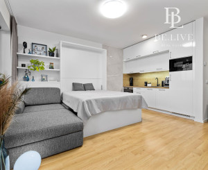 BE.LIVE COMPANY | NA PREDAJ | ŠTÝLOVÝ 1-IZBOVÝ BYT | ZARIADENÝ NA MIERU | BALKÓN | KOBKA V CENE | TEHELNÉ POLE - BAJKALSKÁ
