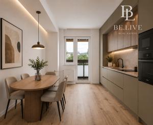 BE.LIVE COMPANY- NA PREDAJ- mZREKONŠTRUOVANÝ- 3- IZBOVÝ BYT- LOGGIA- PIVNIČNÁ KOBKA- NOBELOVA ULICA- BRATISLAVA
