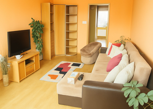 OFF PONUKA - SLNEČNÝ 2-IZBOVÝ BYT – MOŽNOSŤ 3 IZIEB- RAČA –KRASŇANY