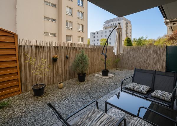 OFF PONUKA - NA PREDAJ - ŠTÝLOVÝ 1-IZBOVÝ BYT S PREDZÁHRADKOU V NOVOSTAVBE TAMMI 4 – DÚBRAVKA