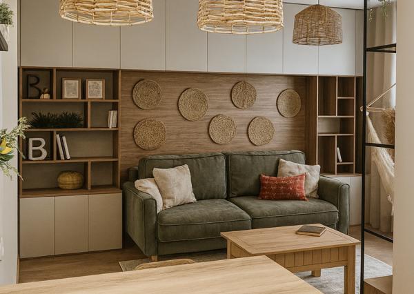 REZERVOVANÝ- NA PREDAJ - ŠTÝLOVÝ 1,5-IZBOVÝ BYT S NÁDYCHOM BOHO ŠTÝLU – NOVOSTAVBA 2023 – KOMPLETNE ZARIADENÝ – LOGGIA – BORY NOVÝ DVOR