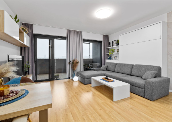 BE.LIVE COMPANY | NA PREDAJ | ŠTÝLOVÝ 1-IZBOVÝ BYT | ZARIADENÝ NA MIERU | BALKÓN | KOBKA V CENE | TEHELNÉ POLE - BAJKALSKÁ