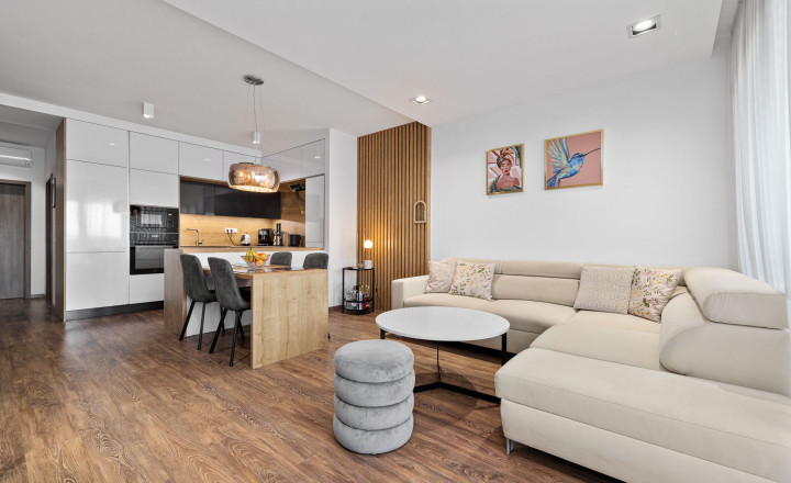 PREDANÝ - BE.LIVE COMPANY- MODERNÝ 2-IZBOVÝ BYT - ARCHITEKTONICKÝ DIZAJN – S DVOMA BALKÓNMI – NOVOSTAVBA – TEHELNÉ POLE- BRATISLAVA - fotografia 1
